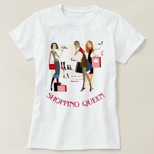 ショッピングクイーン コレクション Tシャツ (デザイン正面)