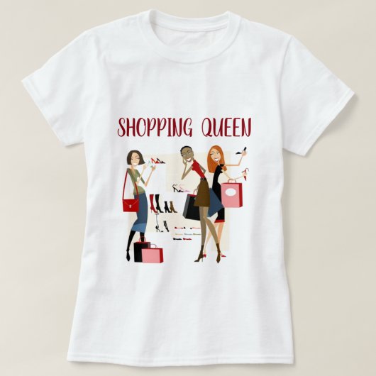 ショッピングクイーン コレクション Tシャツ (デザイン正面)