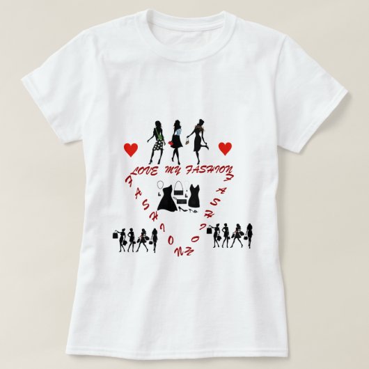 ショッピングクイーン コレクション Tシャツ (デザイン正面)