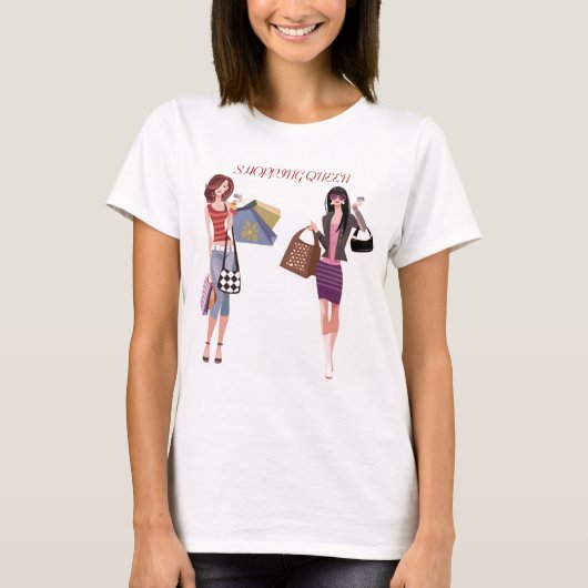 ショッピングクイーン コレクション Tシャツ (正面)