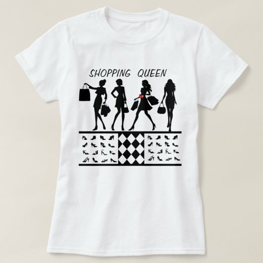 ショッピングクイーン コレクション Tシャツ (デザイン正面)