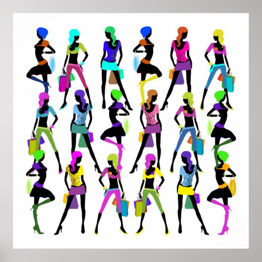 ショッピンググラマーガールズ ポスター (正面)