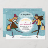 ショッピングスプリー招待状 招待状 (正面/裏面)