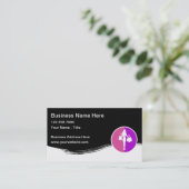 ショッピングテーマモダン名刺 名刺 (スタンド正面)