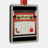 ショッピングテーメドロンドンオーナメント メタルオーナメント (右)