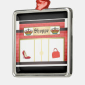 ショッピングテーメドロンドンオーナメント メタルオーナメント (左)