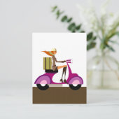 ショッピングバイスクーター ポストカード (スタンド正面)