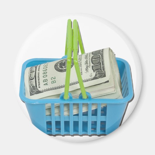 ショッピングバスケットFullCash101311 マグネット (正面)