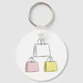ショッピングバッグキーチェーン キーホルダー (裏面)