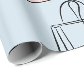 ショッピングバッグ包装紙 ラッピングペーパー (ロールコーナー)