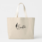 ショッピングバッグ ラージトートバッグ (裏面)