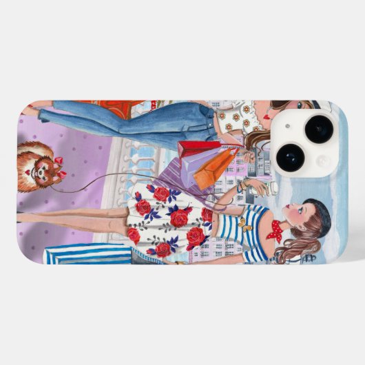 ショッピングファッションガールパリ | Iphone 7 plusケース Case-Mate iPhoneケース (裏面 (横))