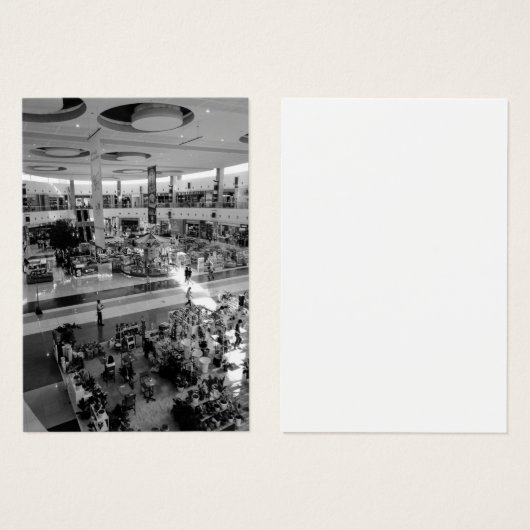 ショッピングモールインテリアクイゾンシティプロファイルカード (正面&裏面)