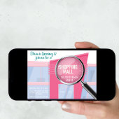 ショッピングモールスカベンジャー狩りトゥイーン誕生日 招待状