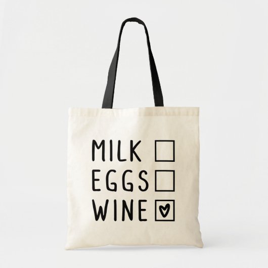 ショッピングリストトートバッグ トートバッグ (正面)