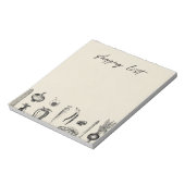 ショッピングリスト ノートパッド (回転)