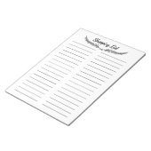 ショッピング一覧メモ帳 ノートパッド (アングル)