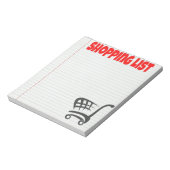 ショッピング一覧メモ帳 ノートパッド (回転)