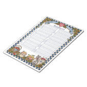 ショッピング一覧 ノートパッド (アングル)