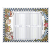 ショッピング一覧 ノートパッド (正面)