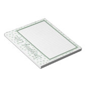 ショッピング一覧 ノートパッド (アングル)