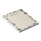 ショッピング一覧 ノートパッド (アングル)