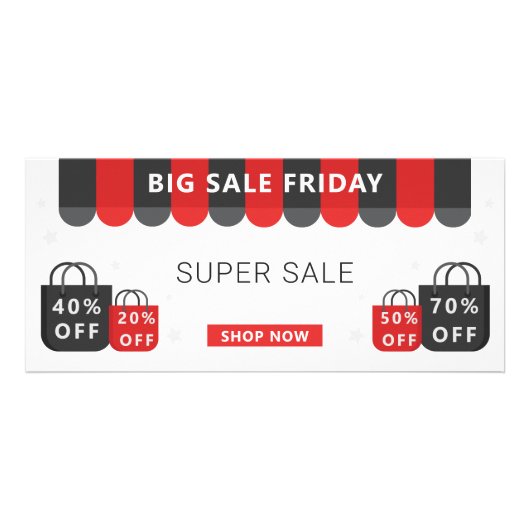 ショッピング割引販売カード | 割引 ラックカード (正面)