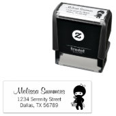 ショッピング忍者ガールアドレス セルフインキングスタンプ (インサイチュ)