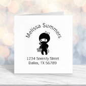 ショッピング忍者ガールピンクアドレス セルフインキングスタンプ