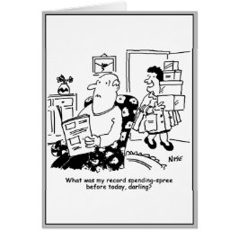 ショッピング旅行。支出の記録。B.店での出費