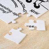 ショッピング旅行。支出の記録。B.店での出費 ジグソーパズル (側面)