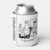 ショッピング旅行。支出の記録。B.店での出費 缶クーラー (缶正面)