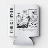 ショッピング旅行。支出の記録。B.店での出費 缶クーラー (裏面)