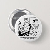 ショッピング旅行。支出の記録。B.店での出費 缶バッジ (正面&裏面)