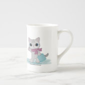 ショッピング猫 ボーンチャイナマグカップ (右)
