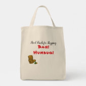 ショッピング皮肉トートバッグ トートバッグ (裏面)