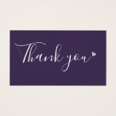 ショッピング紫の割引カード (正面)