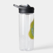 ショッピング緑 ウォーターボトル (右面)