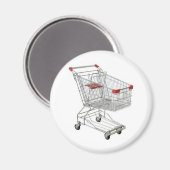 ショッピング車 マグネット (正面/裏面)
