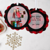 ショッピング長所 オーナメントカード