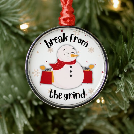 ショッピング雪だるまBFTGオーナメント メタルオーナメント (ツリー)