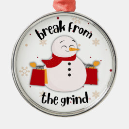 ショッピング雪だるまBFTGオーナメント メタルオーナメント