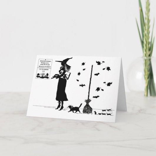 ショッピング魔女 カード (正面)