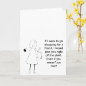 ショッピング カード (黄色い花)