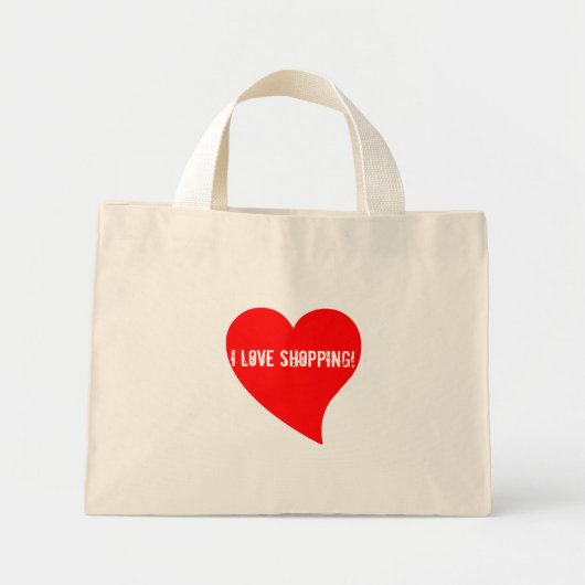 ショッピング!フローラバッグ ミニトートバッグ (正面)