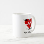 ショッピング?俺のカーディオトレーニングだ! コーヒーマグカップ (正面右)