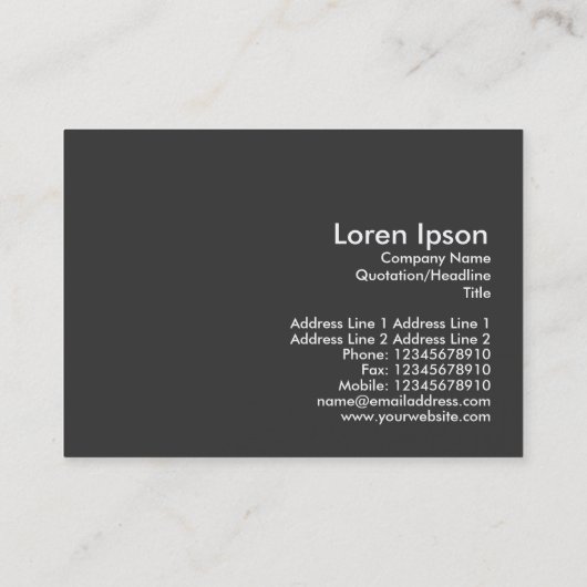 ショッピング 名刺 (裏面)