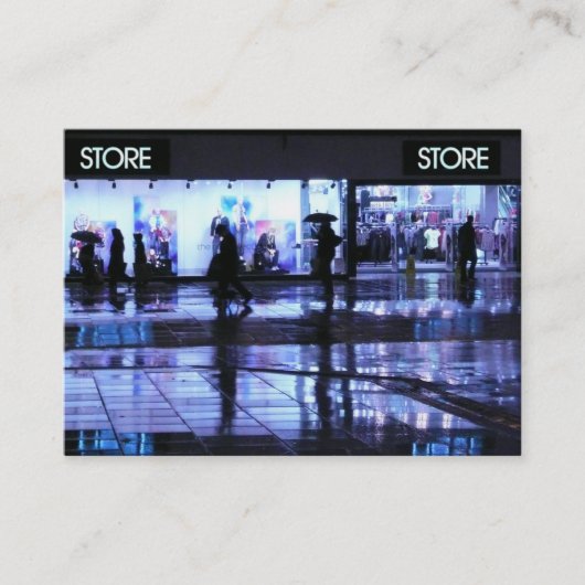 ショッピング 名刺 (正面)