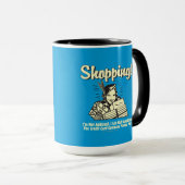 ショッピング:私は中毒ではない マグカップ (正面右)