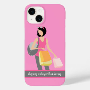 ショッピング vs. セラピー Phone Case Case-Mate iPhone 14ケース